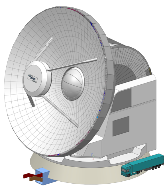 Computer generated image of the proposed observatory.